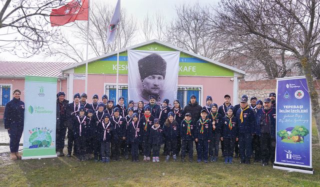 Tepebaşı İklim İzcileri Eskişehir Kış Kampı Gerçekleşti
