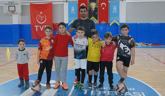 Tepebaşı’nda futsal sevgisi