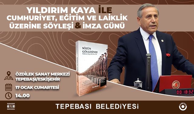 Yıldırım Kaya Okuyucularıyla Buluşacak