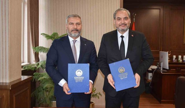 Anadolu Üniversitesi ile AFSÜ arasında akademik iş birliği