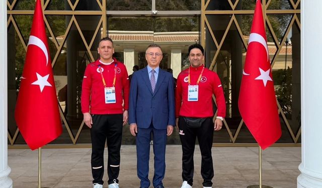 Emirdağlı sporcu Abu Dabi'den madalya ile döndü