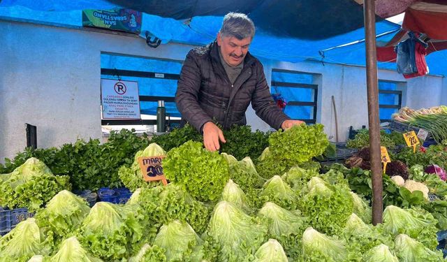 Eskişehir'de dondurucu soğuklar ve sel pazarda etiketleri vurdu