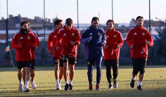 Eskişehirspor, Afyonspor maçı için hazırlanıyor
