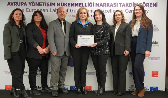 Büyükşehir Belediyesine Avrupa’dan Üst Üste 3’üncü kez ödül