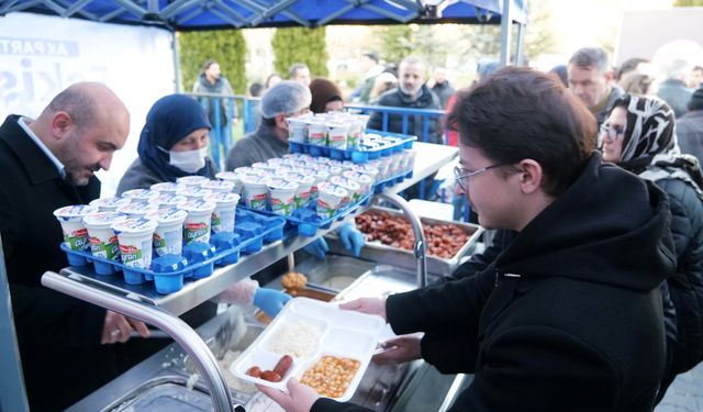 Dede Korkut Parkı’nda ilk iftar heyecanı