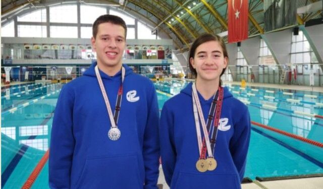 Eskişehir büyükşehir spor kulübü sporcuları milli takım için kulaç attı