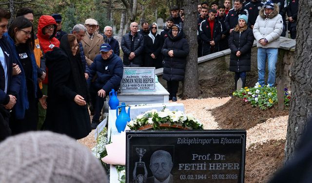 Fethi Heper, Vefatının Birinci Yılında Mezarı Başında Anıldı