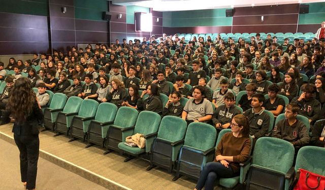 Öğrencilere çevre eğitimi verildi