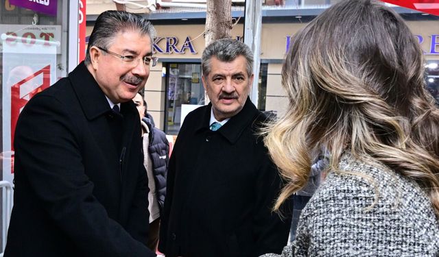 Vali Yılmaz'ın esnaf ziyaretleri sürüyor