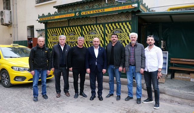 Başkan Albayrak’tan taksici esnafına ziyaret