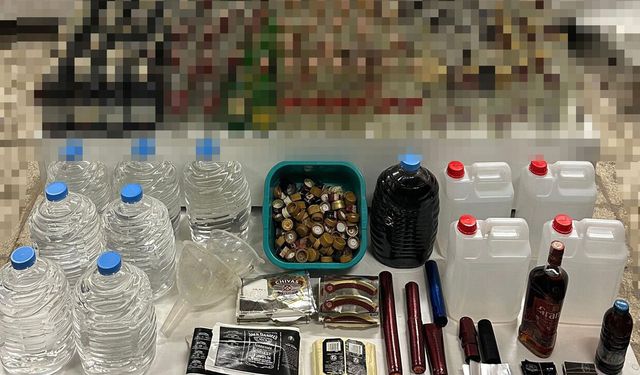 Eskişehir’de sahte içki operasyonuna geçit yok