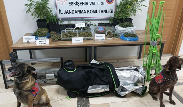 Eskişehir’de uyuşturucu operasyonu