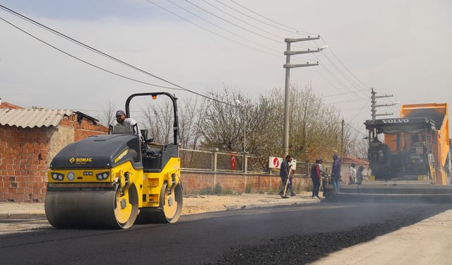 Büyükşehir belediyesinde asfalt çalışmaları start aldı
