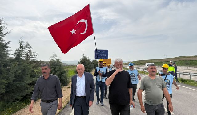 Çakırözer’den Doruk Madencilik işçilerinin direnişine destek