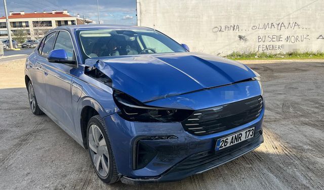 Eskişehir’de trafik kazasında 2 çocuk yaralandı