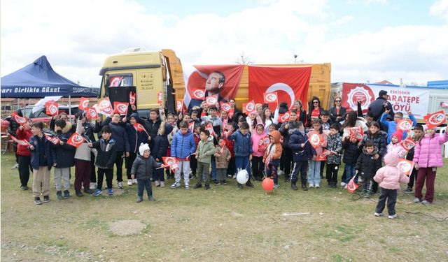 Karatepe Köyü’nde 23 Nisan Uçurtma Şenliği Bayram Havasında Kutlandı