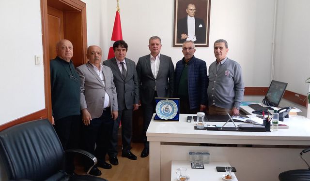 Kızılelma Turan Derneği’nden Vali Yardımcısı Karaca’ya Ziyaret