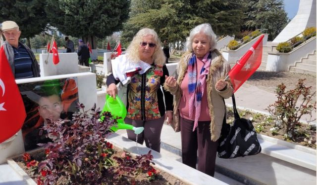 Odunpazarı'nın Koca Çınarlarından Şehitler Haftası’nda anlamlı ziyaret