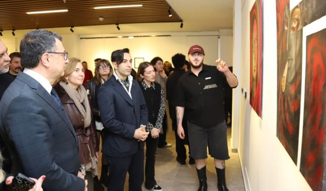 “Spatium” sergisi sanat sokağı’nda açıldı