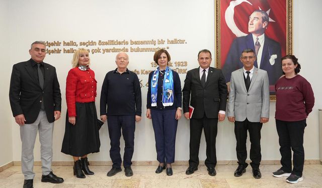 Yeni Sendika’dan Başkan Ünlüce’ye Ziyaret