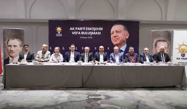 AK Parti Eskişehir Vefa Buluşması' programı düzenlendi