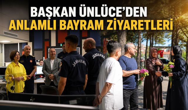 Başkan Ayşe Ünlüce onları unutmadı