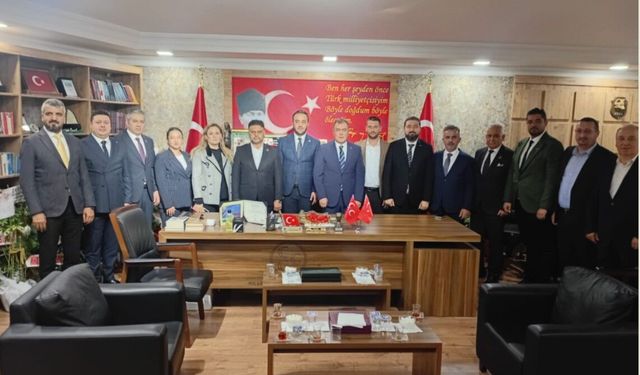 MÜSİAD’ dan MHP Eskişehir İl Başkanı Ayhan Sezer’ e ziyaret