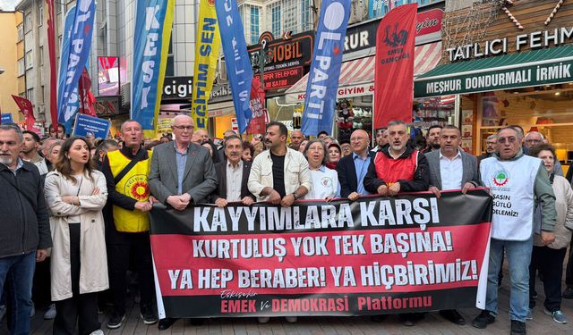 Eskişehir sokakları “Susma haykır butlana hayır”sloganları ile inliyor!
