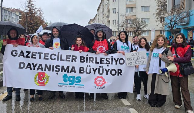 Yağmur engel olamadı: Eskişehir’de 1 Mayıs coşkusu