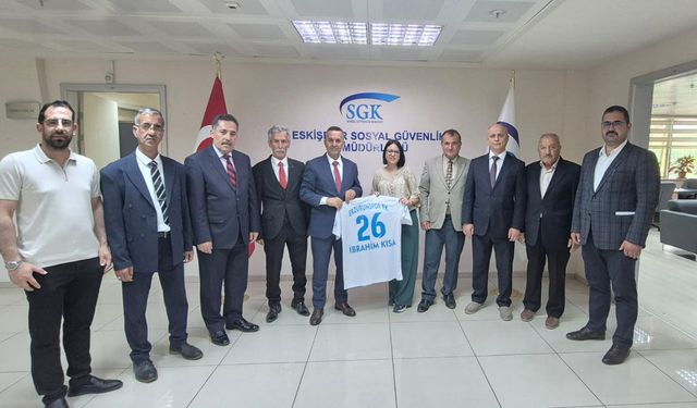 ESKERDER’den SGK İl Müdürü Kısa’ya ziyaret
