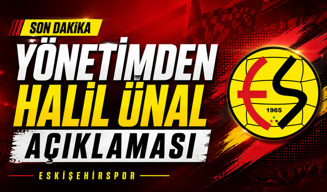 Eskişehirspor’dan Halil Ünal iddialarına süreli çağrı