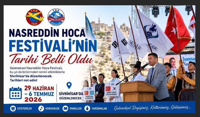 Nasreddin Hoca Festivali’nin Tarihi Belli Oldu