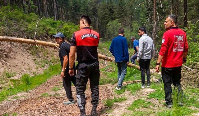 TAK ekibi kayıp vatandaş için Beypazarı’nda görevde