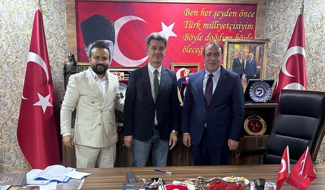 Veteriner hekimlerden MHP’ye ziyaret