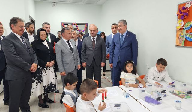 Zübeyde Hanım Özel Eğitim Anaokulu'nun yeni binası açıldı