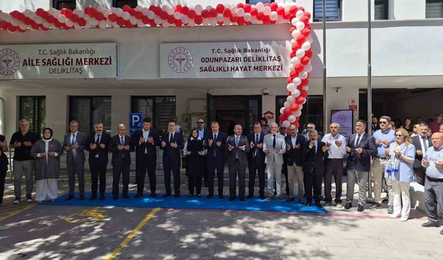 Deliklitaş Sağlıklı Hayat Merkezi'nin açılışı yapıldı