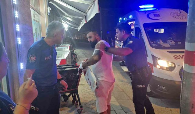 Eskişehir'de bıçaklı kavgada yaralanan şahıs: 'Bana satırla vurmuşlar'