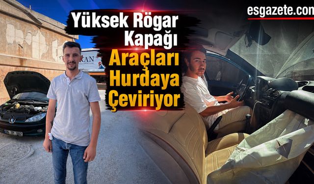 Bir Yıl Çalışıp Aldığı Otomobil Rögar Kurbanı Oldu