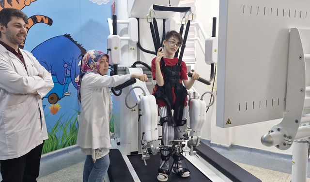 Eskişehir’de Çocuklara Robotik Yürüme Rehabilitasyonu Desteği