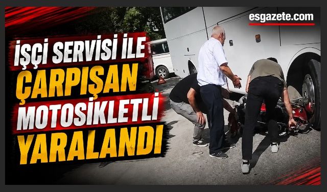 Motosiklet Servisin Altında Kaldı
