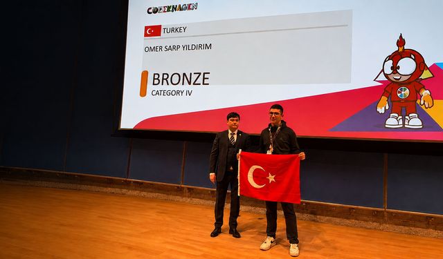 Ömer Sarp Yıldırım’dan New York’ta bronz madalya