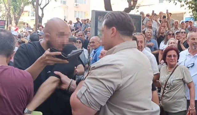 Özel'in korumasından basına orantısız müdahale
