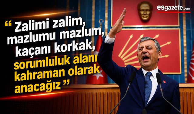 Özgür Özel Yeni Parti ile iktidar yürüyüşünü başlattıklarını duyurdu