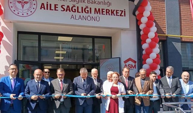 Alanönü Aile Sağlığı Merkezi hizmete açıldı