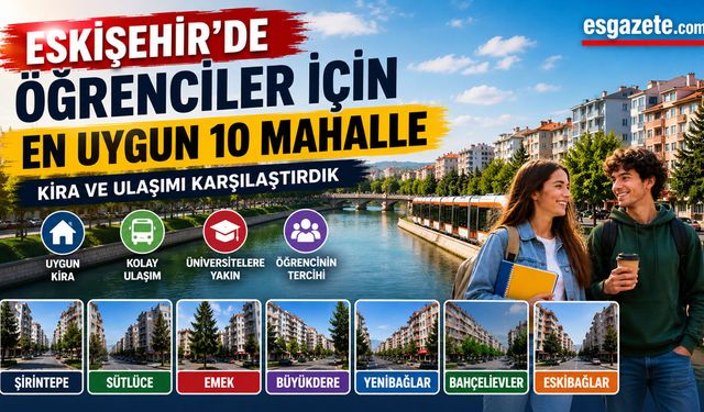 Eskişehir’de Öğrencilerin Cebini Kurtaracak Mahalleler