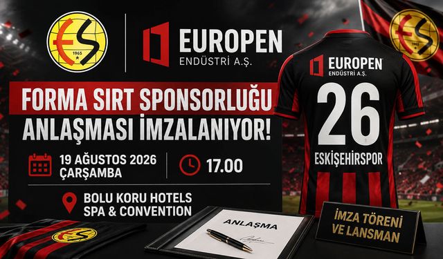 Eskişehirspor'a sponsor müjdesi