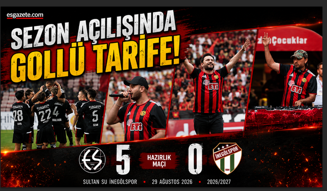 Eskişehirspor’dan muhteşem sezon açılışı