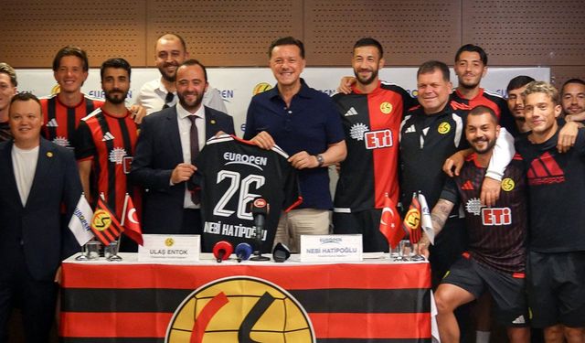 Europen, Eskişehirspor’un forma sırt sponsoru oldu