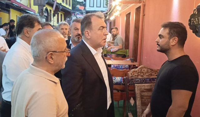 MHP Heyeti Yangının Yaşandığı İşletmeyi Ziyaret Etti