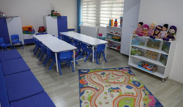 Odunpazarı Belediyesi'nin kreşlerinde kayıtlar sürüyor